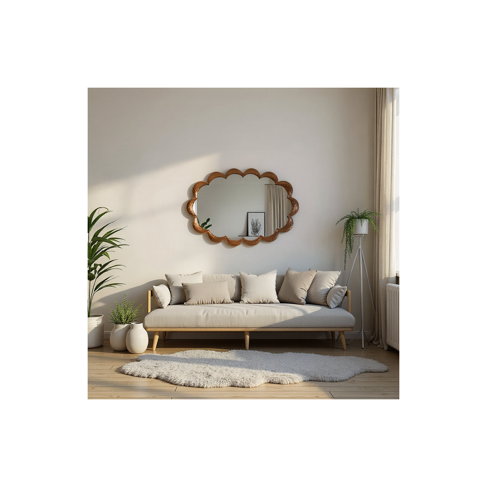 Marbella Wave Mirror
