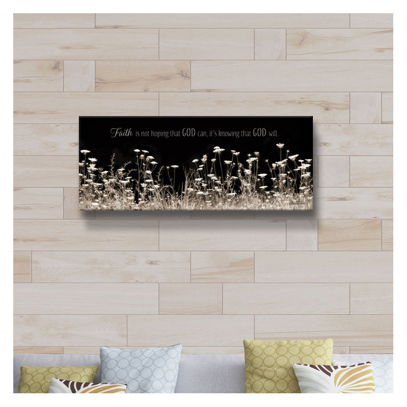 Faith - reproduction d'art graphique sur toile, Toile tendue