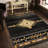 Black Area Mat Rug, 7 Ft. 10 In., Polypropylene, Stain , For Home Theaters Black, Balconies-439932092