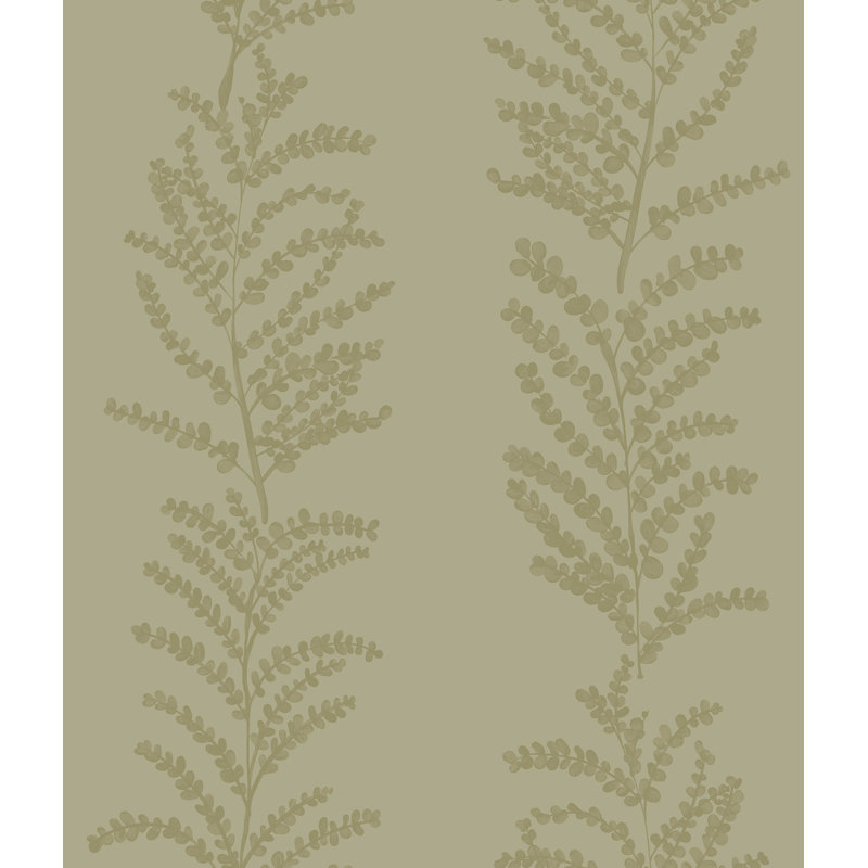 Yuki Osada Floral Wallpaper Double Roll, Olive