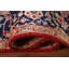 Tapis rouge à motif végétal Ziegler
