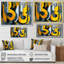 Orane jaune et gris Urban Jazz Note IV - Abstract Still Lifes, art mural-477467390-477467389-477467386