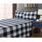 Lithium 100% Cotton Flannel Plaid Sheet Set-1196352141-1196352138