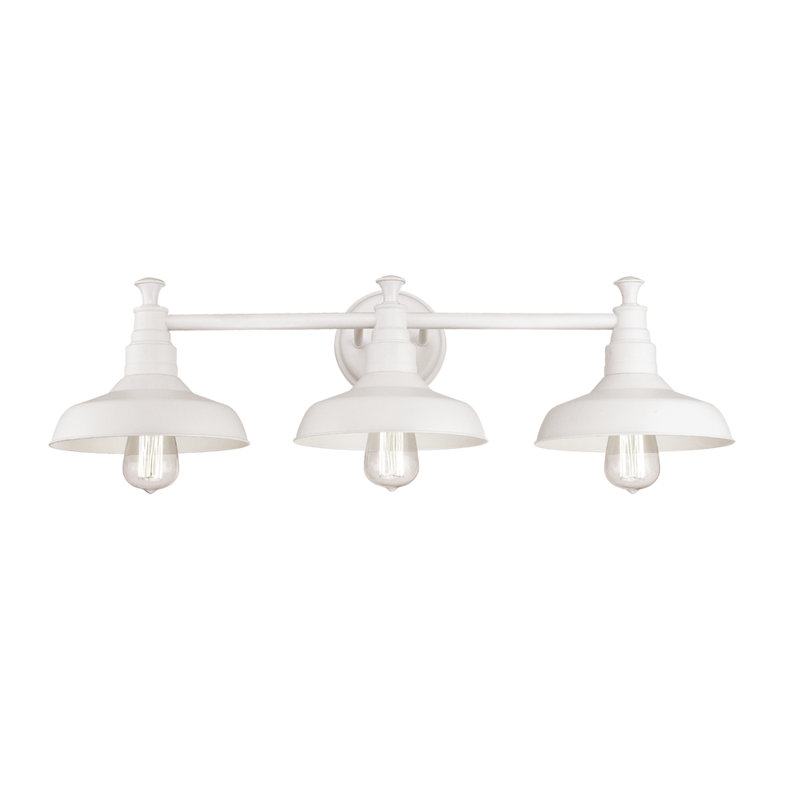 Cathryn 3 - Light Dimmable Vanity Light, White
