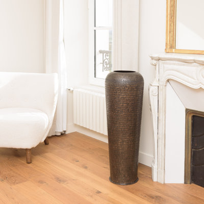 Caresha Aluminum Floor Vase