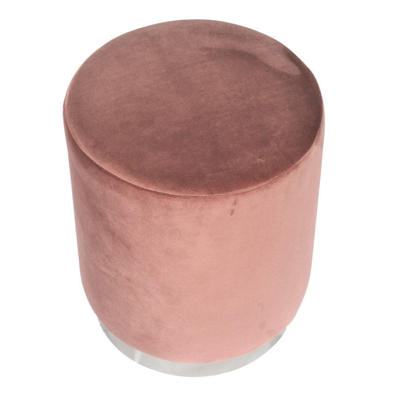 Sylmar Velvet Pouf