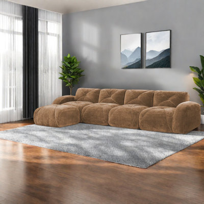 Multifunctional Velvet Sofas, Modern Tufted Design For Living Room