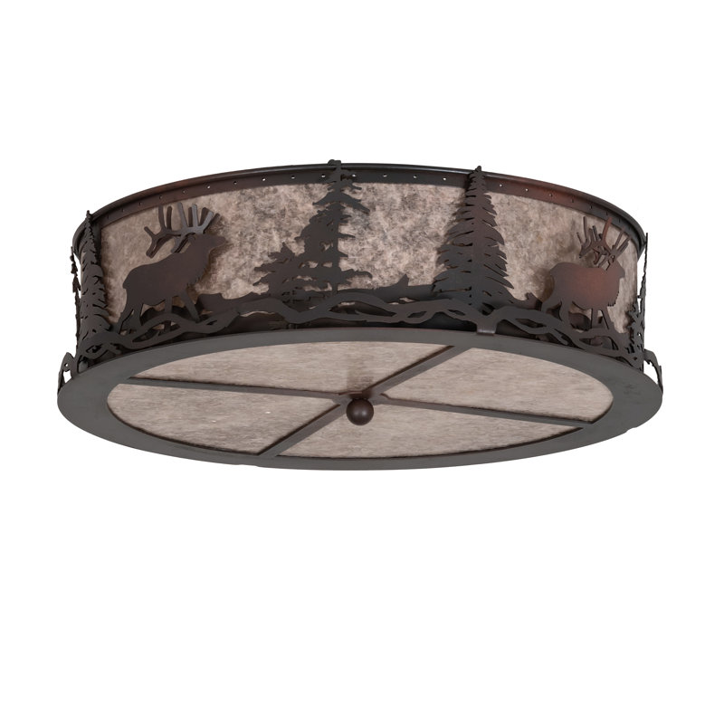 Plafonnier encastré 4 lumières 21,5 po Floyd