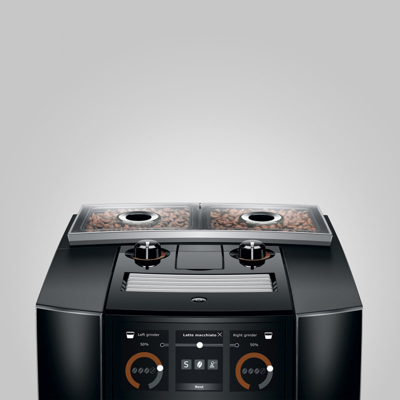 JURA J8 Twin Diamond White, Black