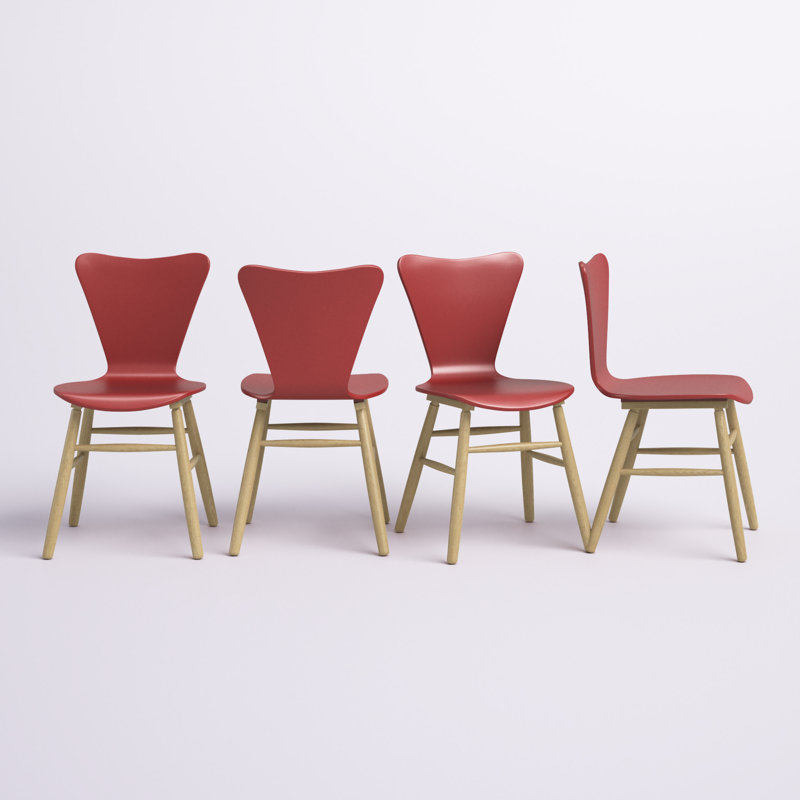 Cascade Dining Chair, Red
