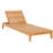 Classic Teak Chaise Lounge - Natural-120338499