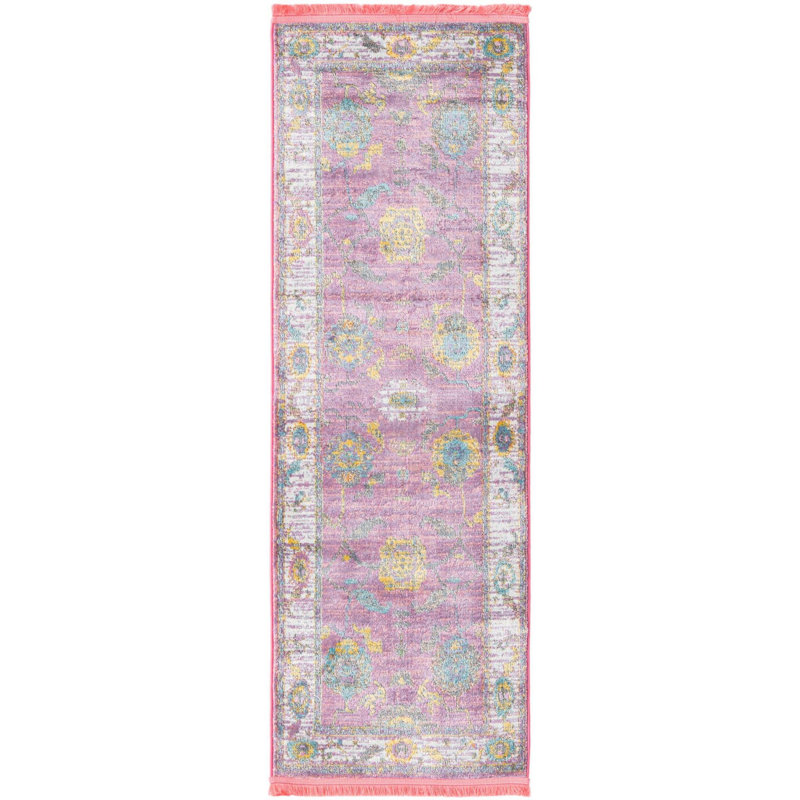 Ikat Indoor Rug, Runner 2'2" x 6'