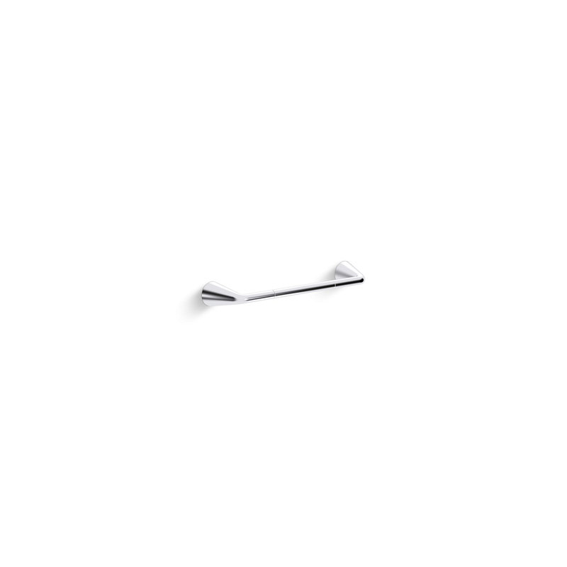 Taper™ by Bjarke Ingels 12" Towel Bar, Polished Chrome