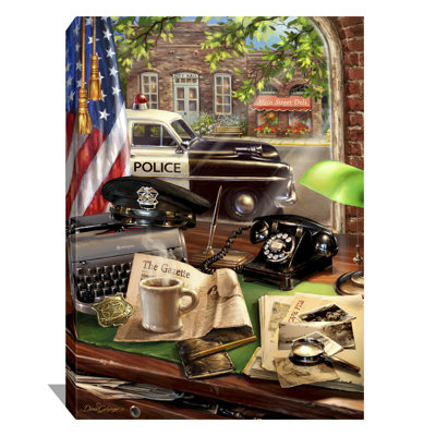 Law Enforcement Canvas Wall Art