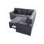 Canapé modulaire 3 pièces convertible-885586056