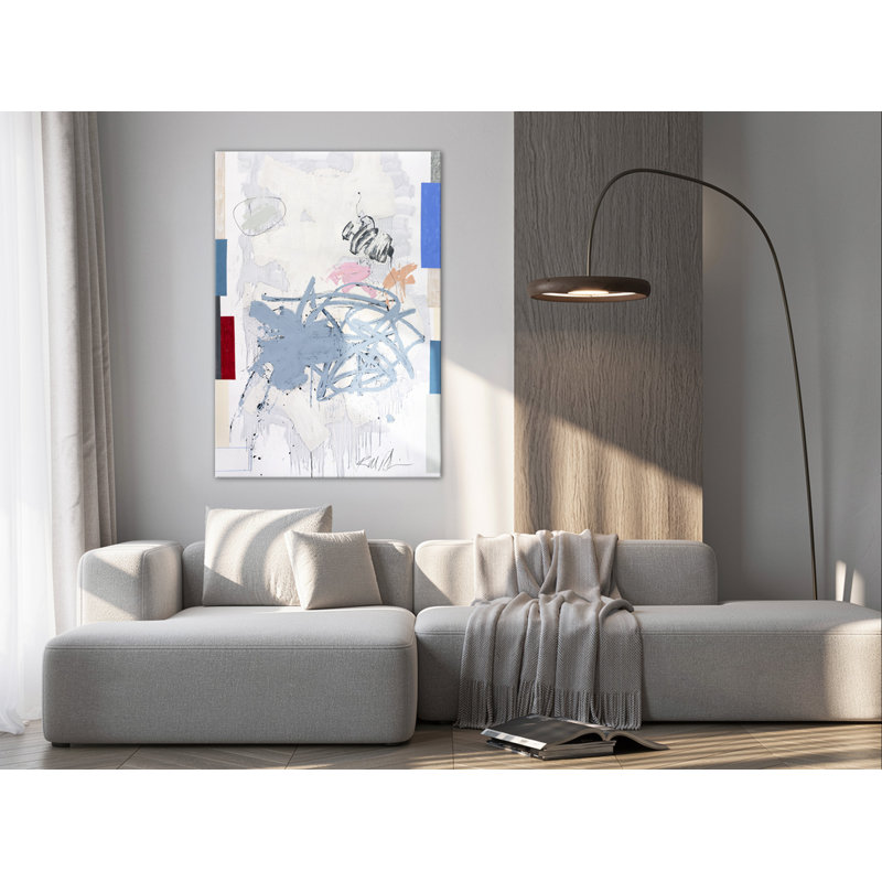 "In Entre" par Robert Robinson - peinture sur toile tendue