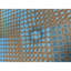 Matelas simple en mousse de base, deux de 9 po, confort moyen, soutien et soulagement gris, bleu à deux motifs, confort pour un soutien à long terme,-597137152