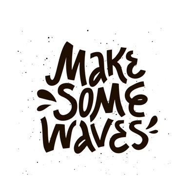 Inspirational Phrase Lettering by Olga Zakharova - Wrapped Canvas Textual Art
