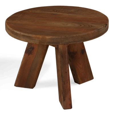 Solid Wood End Table