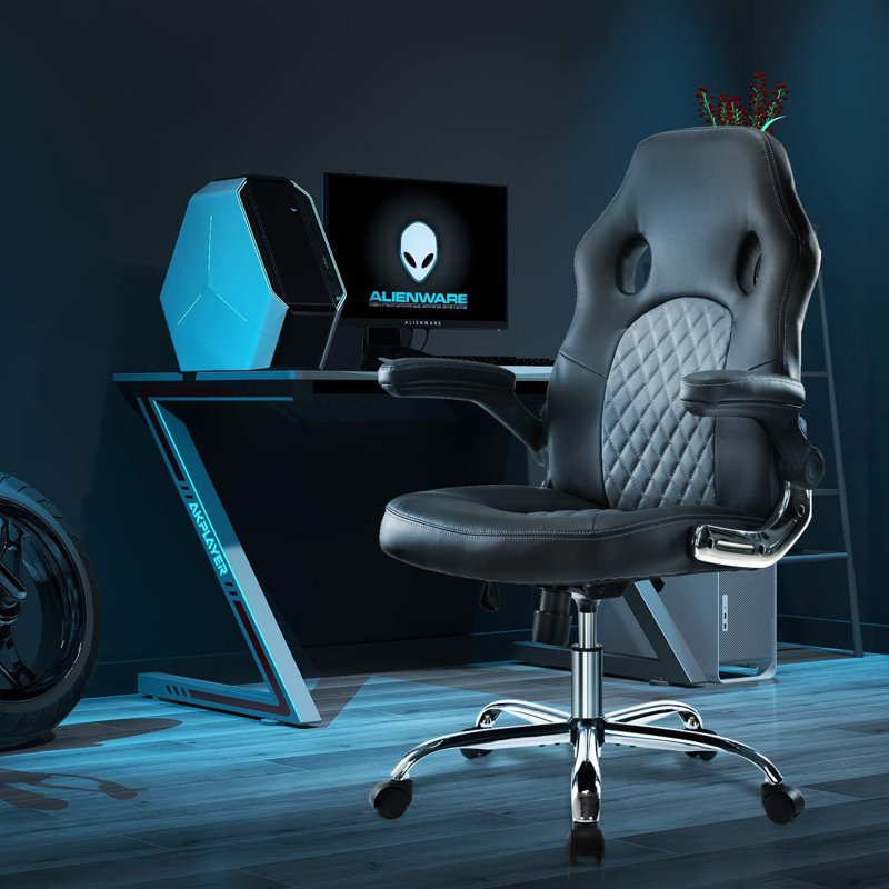 Fauteuil de jeu Deshannon, gris