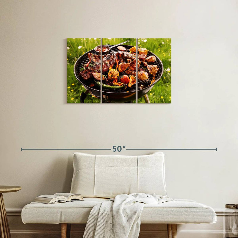 Outdoor Grilling, 20" H x 33" W