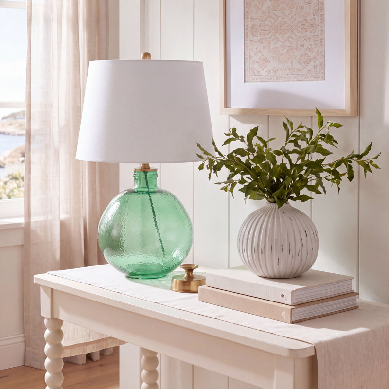 Kirree Glass Bedside, Green
