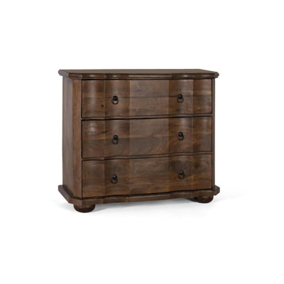 Abigail Solid Wood 3 - Drawer Standard Accent Chest