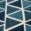 Tapis intérieur / extérieur bleu Laurinda-22100749
