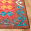 Tapis oriental en laine / coton / latex touffeté à la main en rouge / brun-1262849733