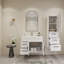 Ensemble de meuble-lavabo simple mural 35,4 "-70381329