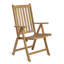 Amannda 2 - Person Teak Solid Wood Patio Dining Set Square Table