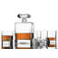 Rye 9 Piece Whiskey Decanter Set
