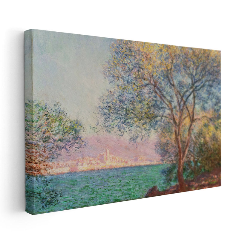 «Antibes in the Morning, 1888», reproduction d'art sur toile, H 20 po x l 30 po