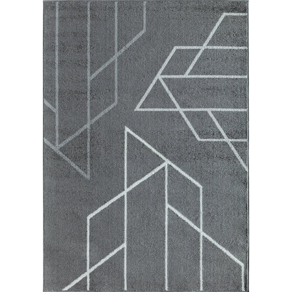 Latitude Run® Performance Geometric Indoor Rug | Wayfair