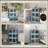 3 Stackable Storage Bins W/ Lids, Wheels, Collapsible, 18 Gal, Blue-1374641752