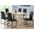 Beige Laminate Dining Table, 60" Rectangular, Modern, For Rectangular Taupe Construction Events
