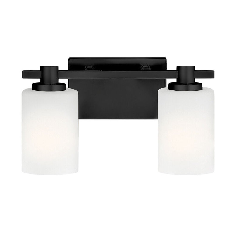 Éclairage pour meuble-lavabo Hinkley Karlie, Noir, noir, noir, noir