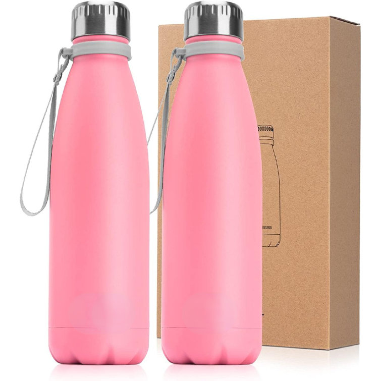 Orchids Aquae 17oz. Insulated Stainless Steel Water Bottle