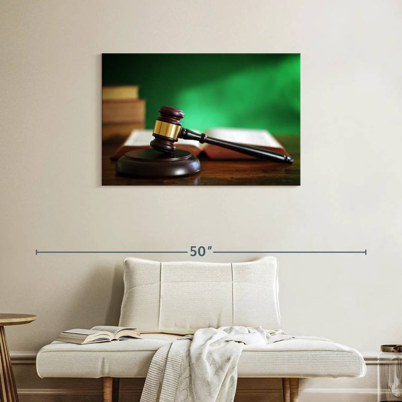 Legal Justice, 24" H x 36" W