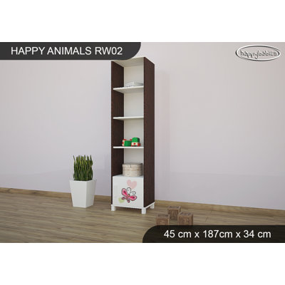 187 cm H X 45 cm W Kids Book Display