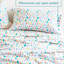 Drap en flanelle pour lit simple TG