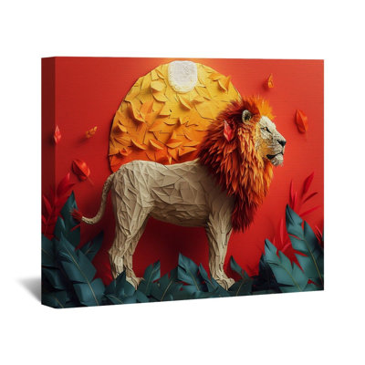" Lion " on Canvas
