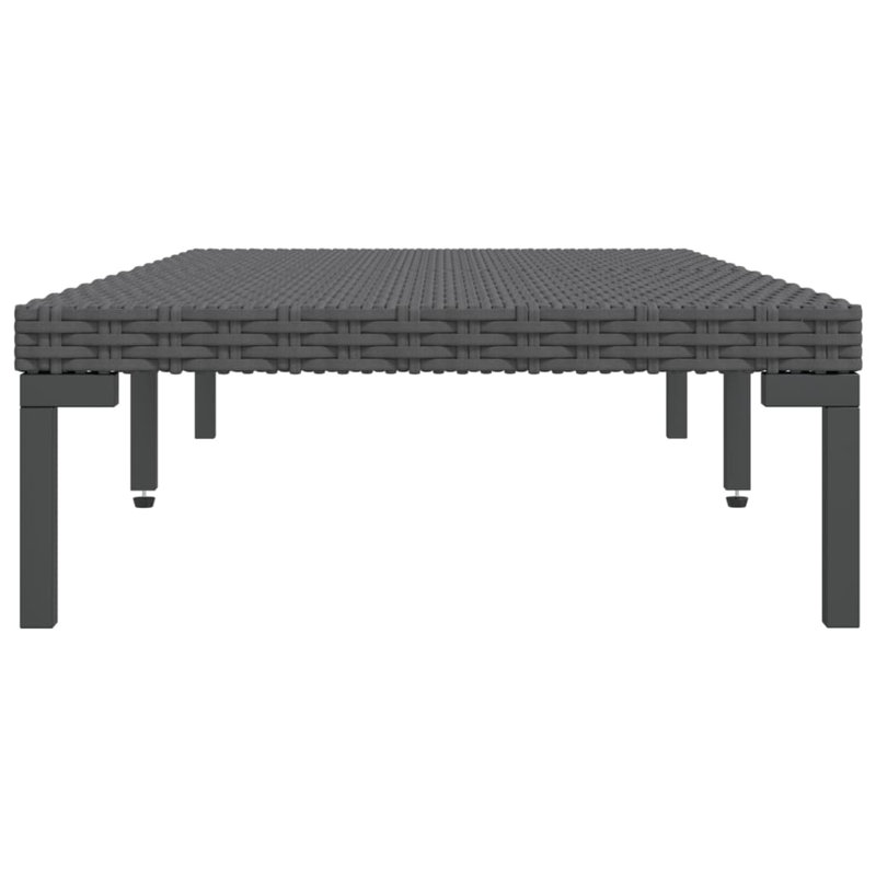Table basse en rotin
