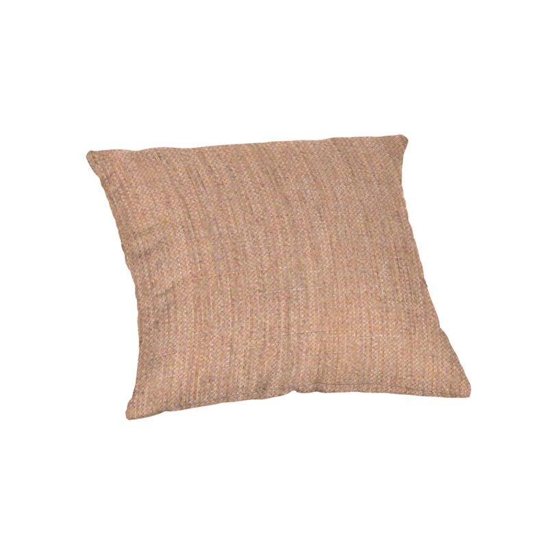 Casual Cushion Solid Sunbrella® Fabric 1-Piece Indoor/Outdoor Square Throw Pillow, 20"W x 20"L, Cast Lagoon, 20"H x 20"W