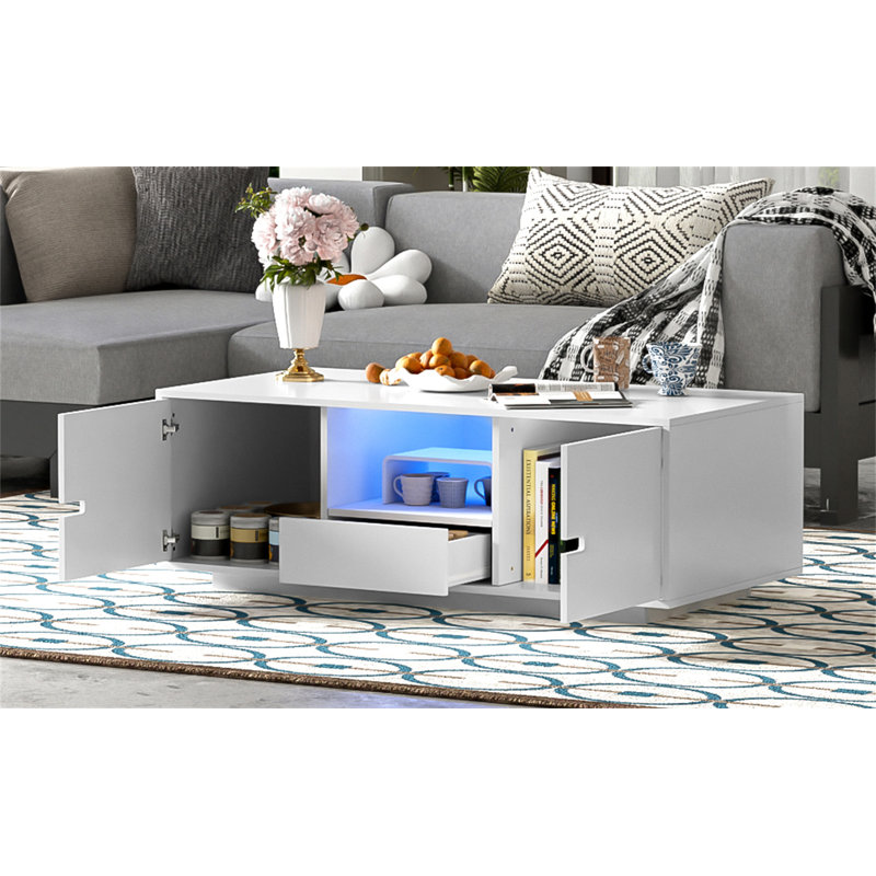 Table basse VIBE HAUS, Blanc