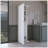 Storage Broom Closet White