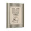 Panneau de papier toilette humoristique Good Times, cadre en bois intégré, l 16 x L 20