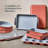 Caraway 11pc Non-Toxic Nonstick Ceramic Mega Bakeware Set, Perracotta