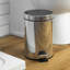 Harbour Housewares 3L Round Bathroom Pedal Bin-2005969746