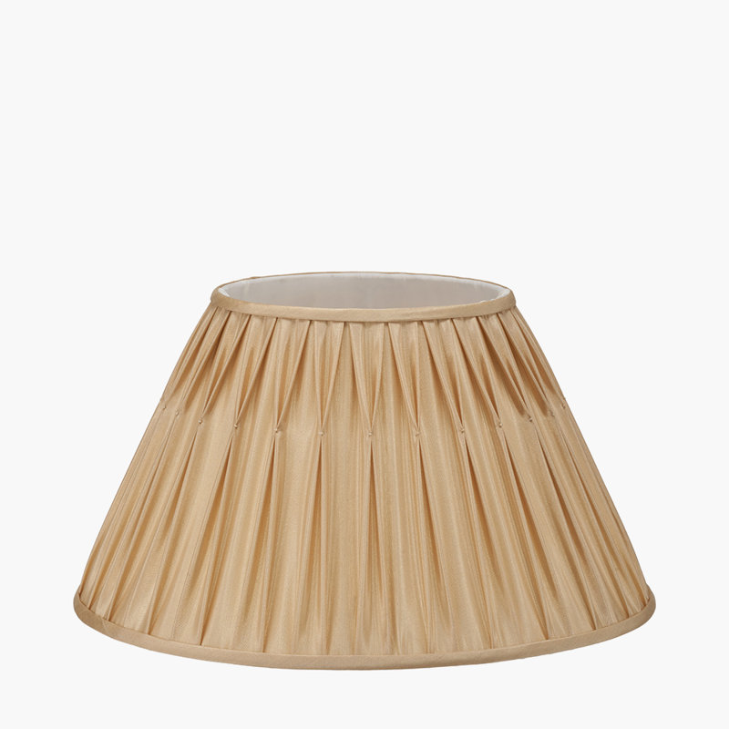 Ervin Empire Lamp Shade, Gold, 22.5"H x 35"W x 35"D